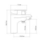 Lidz Змішувач для ванни Tani 011F на борт (з душовим гарнітуром) (k35) LDTAN011FCRM44977 Chrome