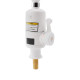 Lidz Проточний кран-водонагрівач кухонний для кухні Warm 057 LDWAR057WCR24983 White / Chrome