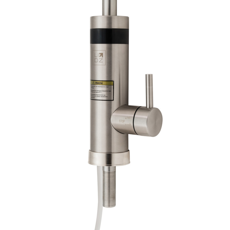 Lidz Проточний кран-водонагрівач кухонний для кухні Warm 060 LDWAR060NKS35881 Nickel