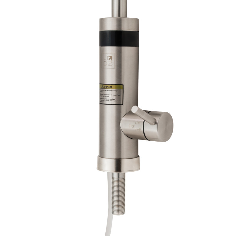 Lidz Проточний кран-водонагрівач кухонний для кухні Warm 060 LDWAR060NKS35881 Nickel
