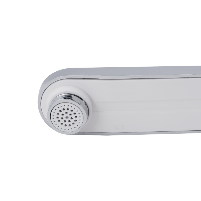 Lidz Проточний кран-водонагрівач кухонний для кухні Warm 061 LDWAR061WCR35431 White / Chrome