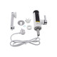 Lidz Проточний кран-водонагрівач кухонний для кухні Warm 061 LDWAR061WCR35431 White / Chrome