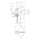 Lidz Змішувач для раковини Watt 002M Хром (LDWAT002MCRM34861)