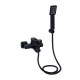 Lidz Змішувач для ванни Wawel 006 (з душовим гарнітуром) (k35) LDWAW006BLA45393 Black
