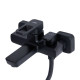 Lidz Змішувач для ванни Wawel 006 (з душовим гарнітуром) (k35) LDWAW006BLA45393 Black
