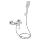 Lidz Змішувач для душу Wawel 010 (з душовим гарнітуром) (k40) LDWAW010CRM45390 Chrome