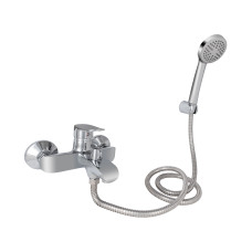 Lidz Змішувач для ванни Wieza 006 (з душовим гарнітуром) (k35) LDWIE006CRM45410 Chrome
