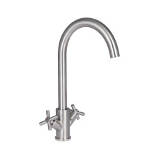 Lidz Змішувач для кухні Wind 013F двохвентильний LDWIN013FNKS43390 Nickel
