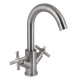 Lidz Змішувач для кухні Wind 161F двохвентильний LDWIN161FNKS46098 Nickel