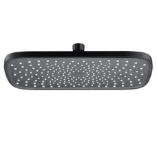 Верхній душ Mixxus SH-18-OH Black (300x200 мм) (LE2791)