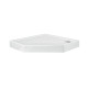 Qtap Набір Душова кабіна Leo CRM10995-AC6 Clear 2020x900x900 мм + піддон Diamond 309912 90x90x12 см з сифоном (LEOCRM10995AC6SET)