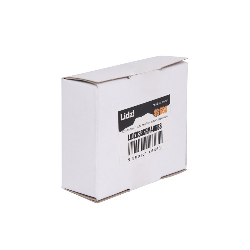 Комплект кріплень для мийки під стільницю Chrome Lidz LIDZ033CRM48683 металевий SD00054807