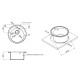 Lidz Кухонна мийка D510/200 ANT-15 (LIDZANT15D510200)