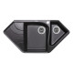 Lidz Кухонна мийка з додатковою чашею 1000x500/225 BLM-14 (LIDZBLM141000500225)