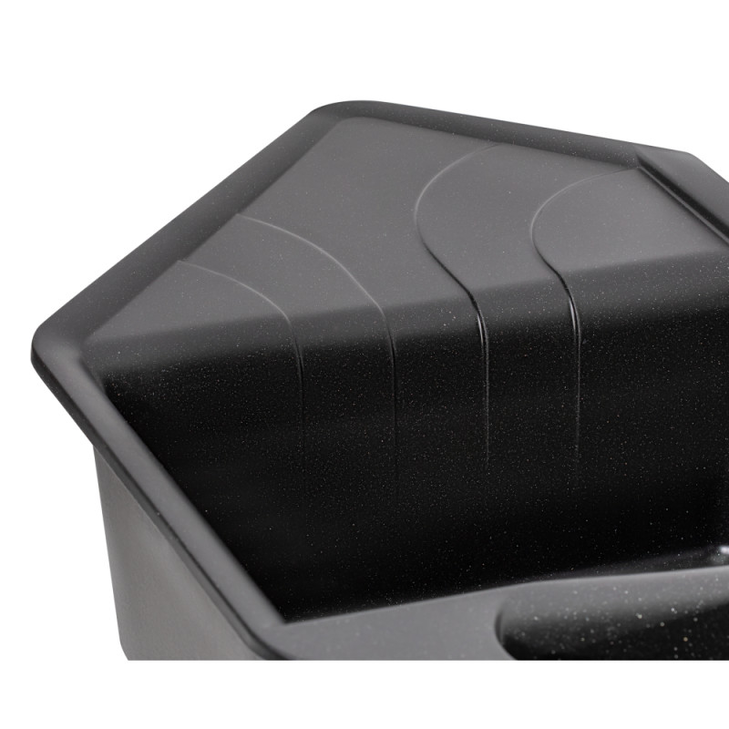 Lidz Кухонна мийка з додатковою чашею 1000x500/225 BLM-14 (LIDZBLM141000500225)
