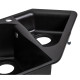 Lidz Кухонна мийка з додатковою чашею 1000x500/225 BLM-14 (LIDZBLM141000500225)