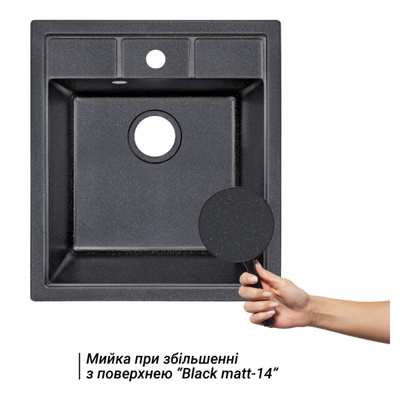 Lidz Кухонна мийка 460х515/200 BLM-14 (LIDZBLM14460515200)
