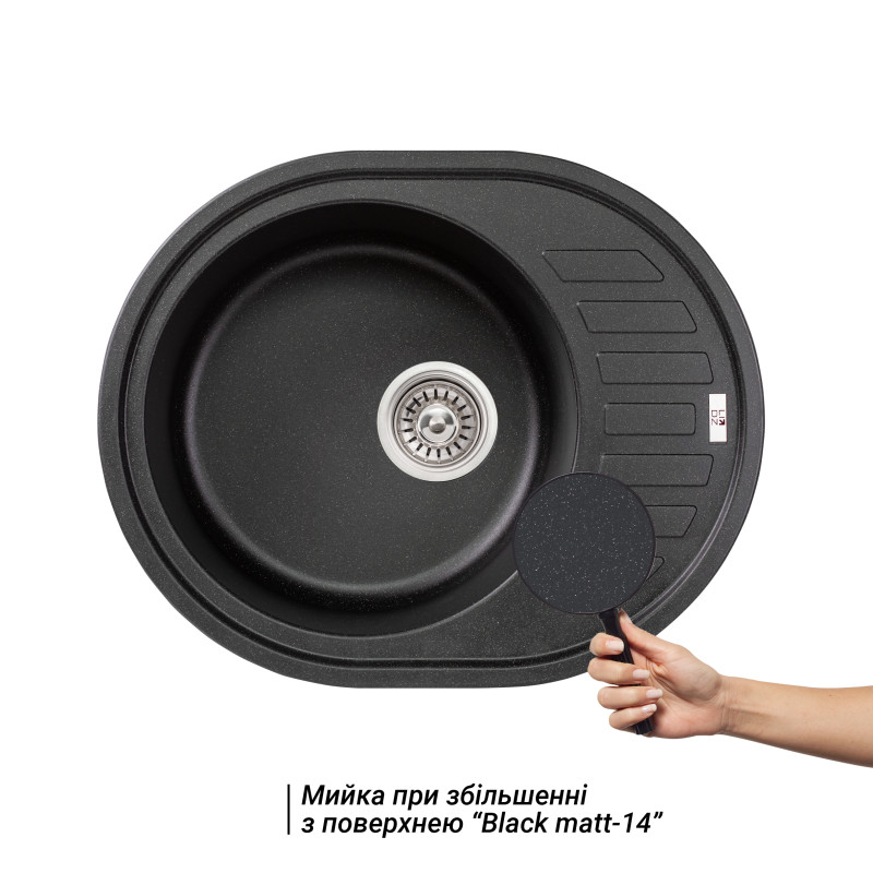 Lidz Кухонна мийка 620x500/200 BLM-14 (LIDZBLM14620500200)