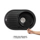Lidz Кухонна мийка 780x500/200 BLM-14 (LIDZBLM14780500200)