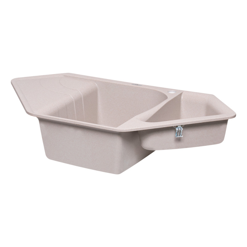 Lidz Кухонна мийка з додатковою чашею 1000x500/225 COL-06 (LIDZCOL061000500225)