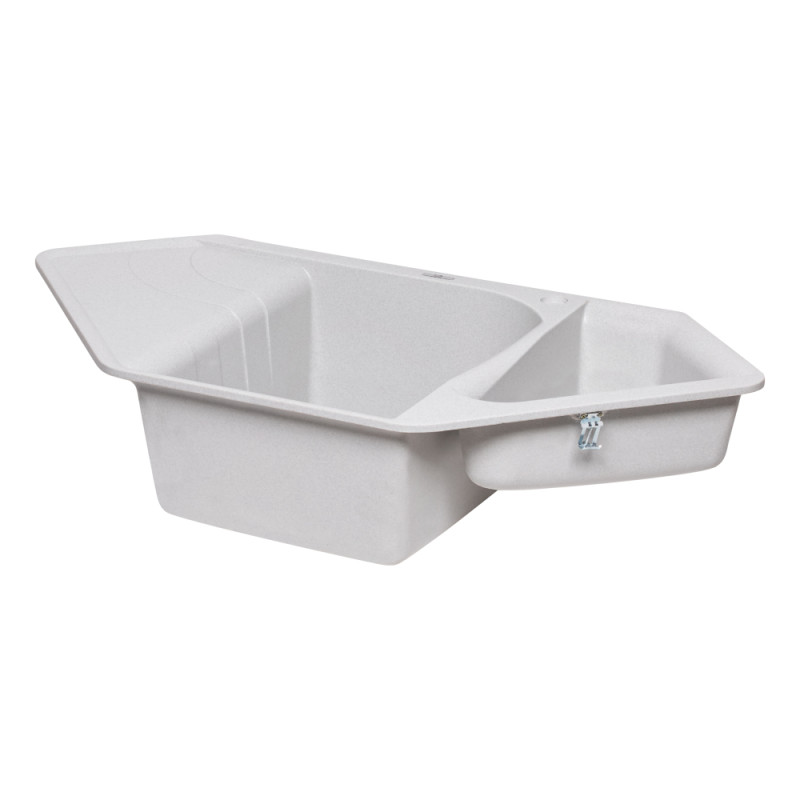 Lidz Кухонна мийка з додатковою чашею 1000x500/225 GRA-09 (LIDZGRA091000500225)