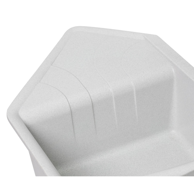 Lidz Кухонна мийка з додатковою чашею 1000x500/225 GRA-09 (LIDZGRA091000500225)