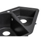 Lidz Кухонна мийка з додатковою чашею 1000x500/225 GRF-13 (LIDZGRF131000500225)