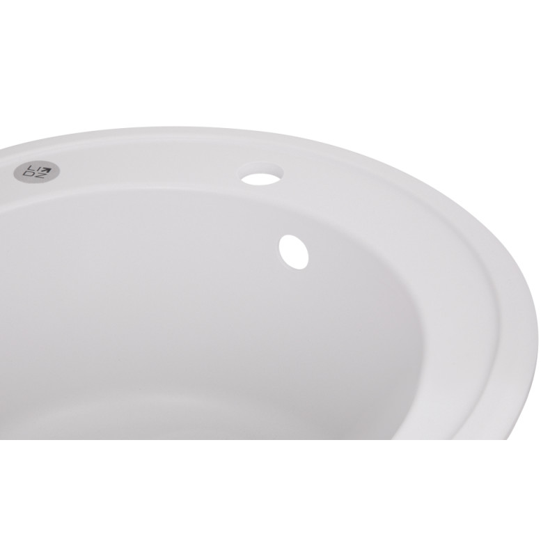 Lidz Кухонна мийка D510/200 WHI-01 (LIDZWHI01D510200)