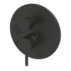 Paffoni Змішувач для душа Light LIG 019 NO на 3 виходу, з відвідним патроном, чорний матовий (LIG019NO)