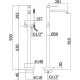 Paffoni Змішувач для ванни Light LIG 032 NO чорний матовий (LIG032NO)