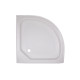 Lidz Душовий піддон KAPIELKA ST80x80x14 низький, напівкруглий, діаметр зливу 52 мм SD00050739