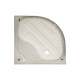 Lidz Душовий піддон KAPIELKA ST90x90x41, білий (LKAST909041)