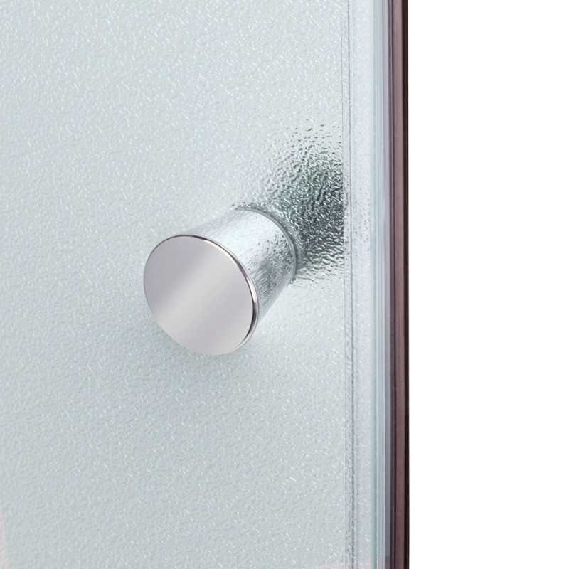 Душовий бокс Lidz Kubis SB90x90.SAT.LOW.FR, скло Frost 4 мм SD00055513
