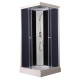 Душовий бокс Lidz Kubis SB90x90.SAT.LOW.GR, скло тоноване 4 мм SD00055514