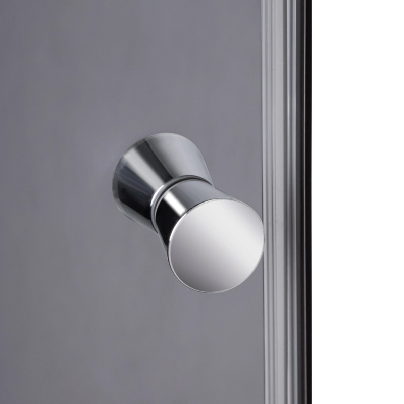 Душовий бокс Lidz Kubis SB90x90.SAT.LOW.GR, скло тоноване 4 мм SD00055514