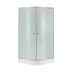 Lidz Душова кабіна Latwa SC80x80.SAT.LOW.FR, скло Frost 4 мм + Душовий піддон KAPIELKA ST80x80x15 (LLASC8080SLFSET)