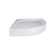 Lidz Душова кабіна Latwa SC80x80.SAT.LOW.GR, скло тон. 4 мм + Душовий піддон KAPIELKA ST80x80x15 (LLASC8080SLGSET)