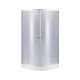 Lidz Душова кабіна Latwa SC80x80.SAT.LOW.GR, скло тон. 4 мм + Душовий піддон KAPIELKA ST80x80x15 (LLASC8080SLGSET)