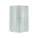 Lidz Душова кабіна Latwa SC90x90.SAT.LOW.FR, скло Frost 4 мм + Душовий піддон KAPIELKA ST90x90x15 (LLASC9090SLFSET)
