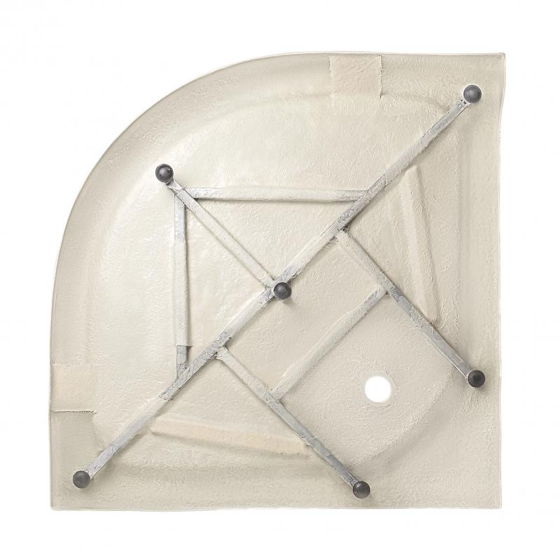 Lidz Душова кабіна Latwa SC90x90.SAT.LOW.GR, скло тон. 4 мм + Душовий піддон KAPIELKA ST90x90x15 (LLASC9090SLGSET)