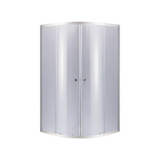 Lidz Душова кабіна Latwa SC80x80.SAT.MID.GR, скло тоноване 4 мм без піддону (LLSC8080SATMIDGR2)