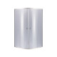 Lidz Душова кабіна Latwa SC80x80.SAT.MID.GR, скло тоноване 4 мм без піддону (LLSC8080SATMIDGR2)