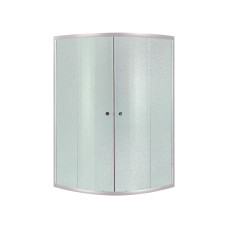 Lidz Душова кабіна Latwa SC90x90.SAT.HIGH.FR, скло Frost 4 мм без піддону (LLSC9090SATHIGHFR2)