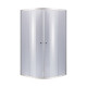 Lidz Душова кабіна Latwa SC90x90.SAT.LOW.GR, скло тоноване 4 мм без піддону (LLSC9090SATLOWGR2)