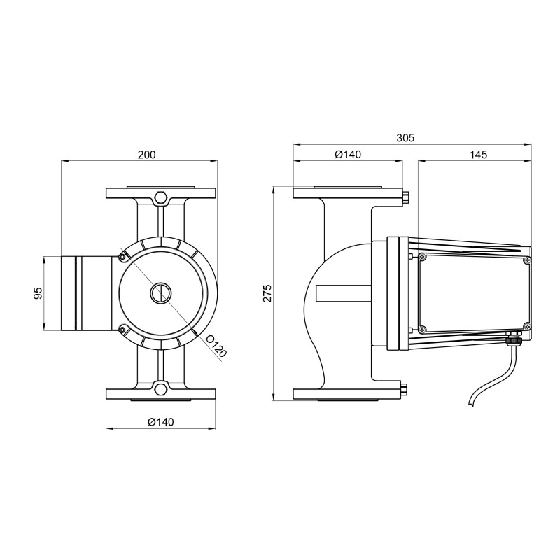 Насос циркуляційний Thermo Alliance LPA50-14-1000 SD00047135