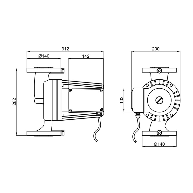 Насос циркуляційний Thermo Alliance LPA50-14-1000 SD00049587