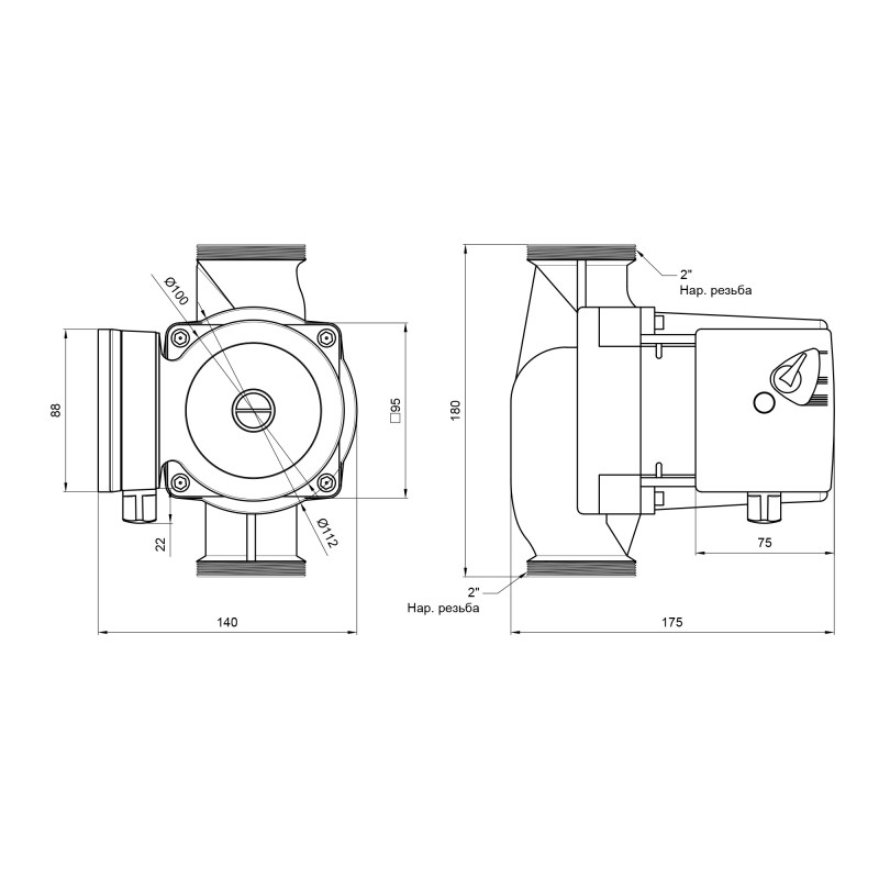 Насос циркуляційний Thermo Alliance LPS 32/80/180 SD00047131