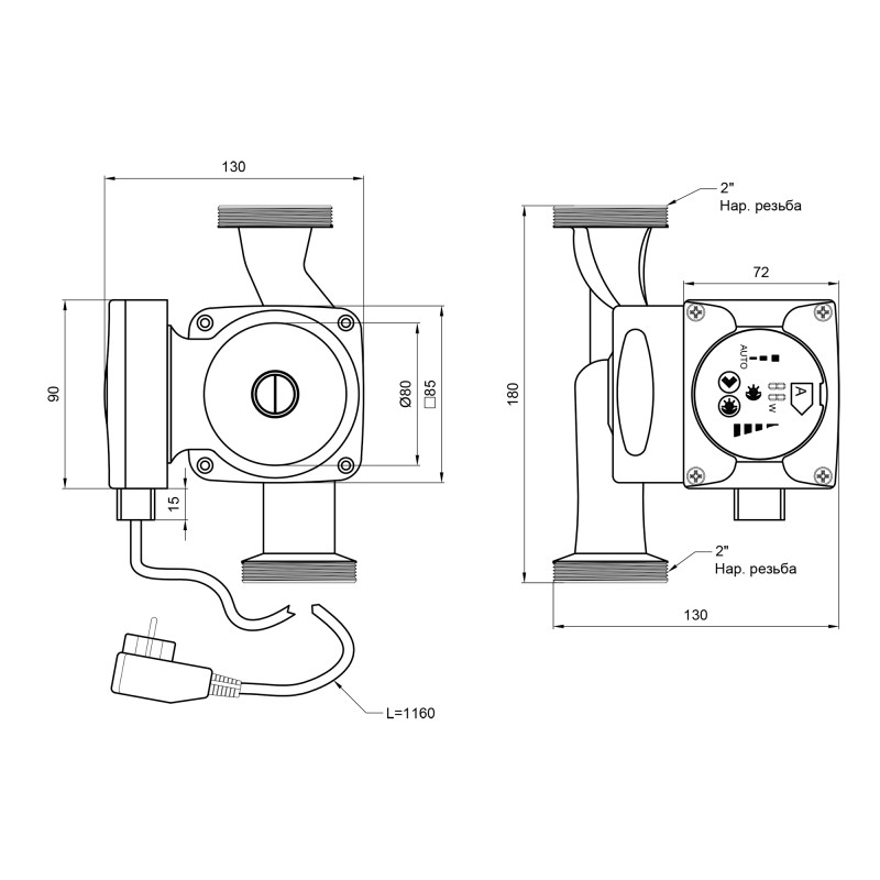 Насос циркуляційний Thermo Alliance LPSA 32/60/180 SD00047142