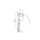Клапан LT04 нижної подачі 1/2 Lidz SD00051147