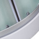 Душовий бокс Lidz Tani SB100x100.SAT.LOW.FR, скло Frost 4 мм SD00055512